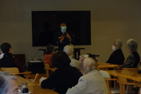 いざという時の為に、、、避難訓練を行いました。